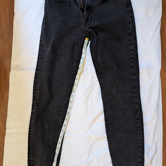 Able black high rise straight leg pants - Picture 3 of 6